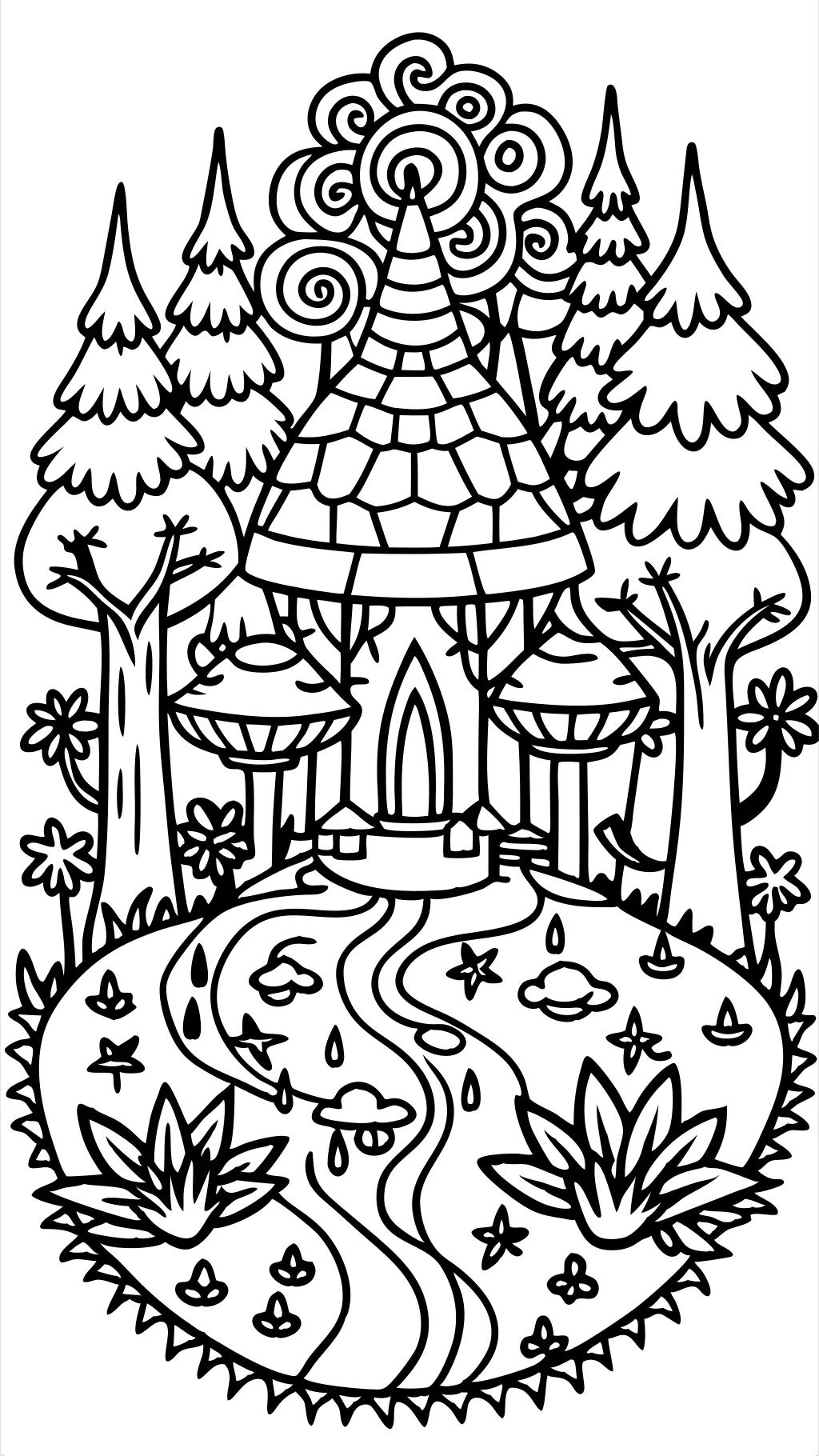 huge coloring pages for adults